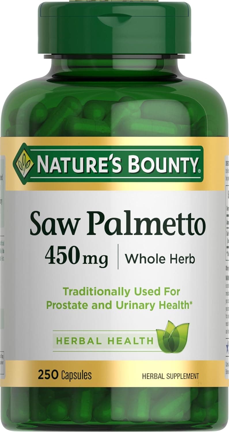 Nature's Bounty Saw Palmetto Support for Prostate and Urinary…