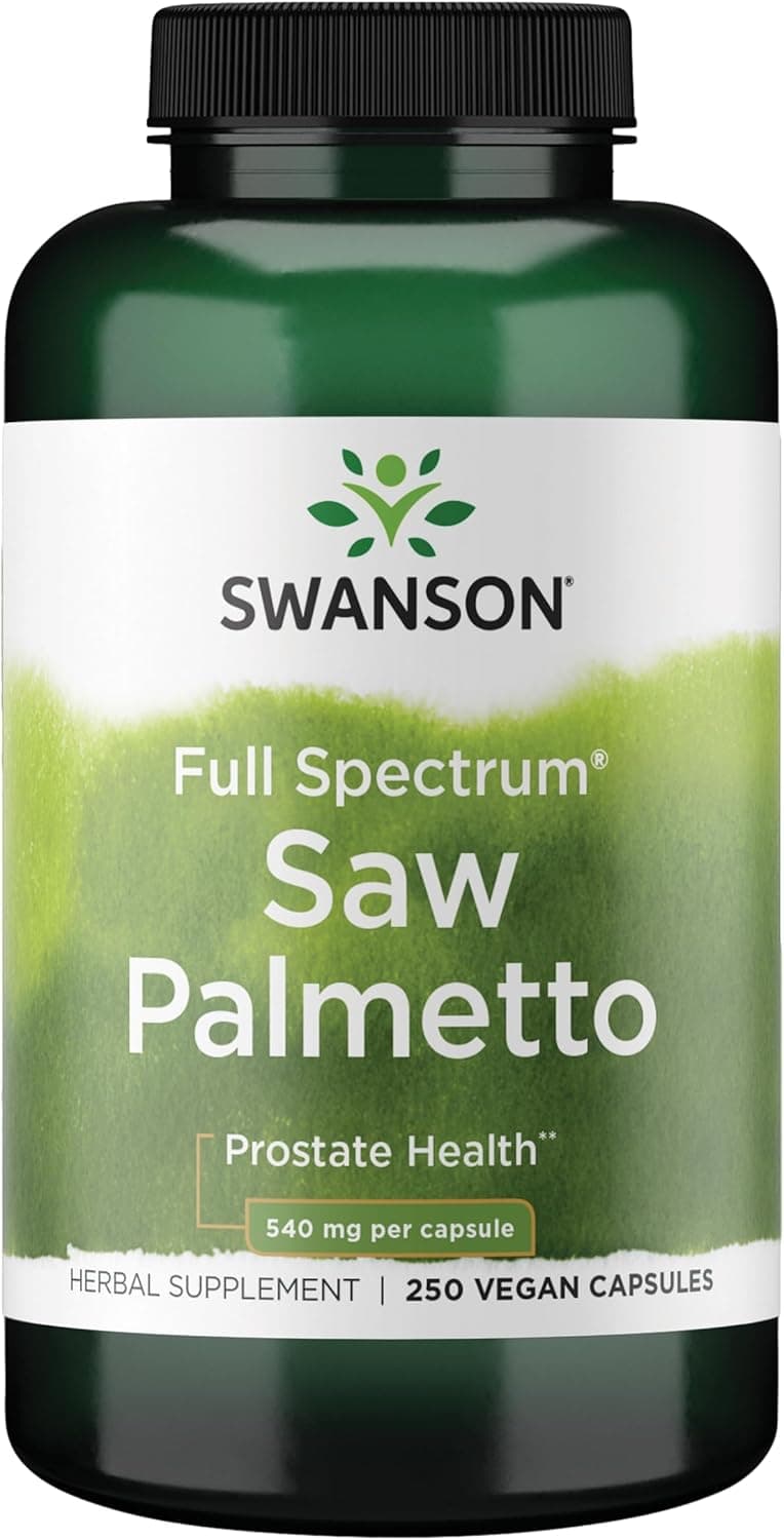 Swanson Saw Palmetto Full Spectrum Herbal Supplement for Men…
