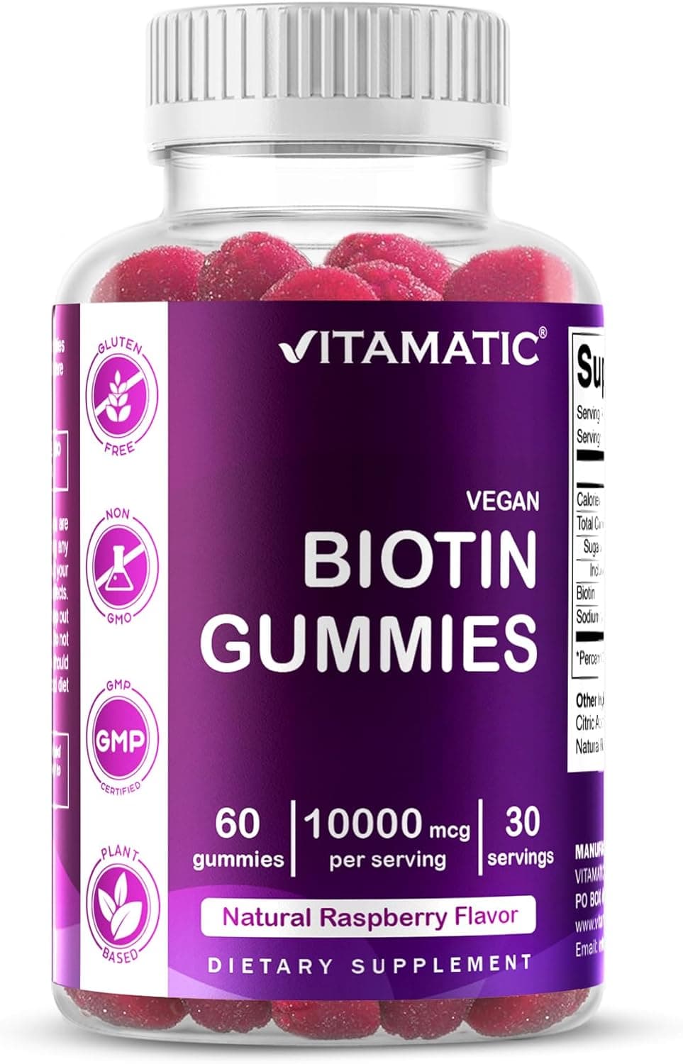 Vitamatic Biotin Gummies 10