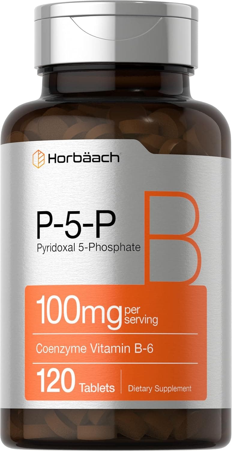 Horbäach P5P Activated Vitamin B6 100mg | 120 Tablets…