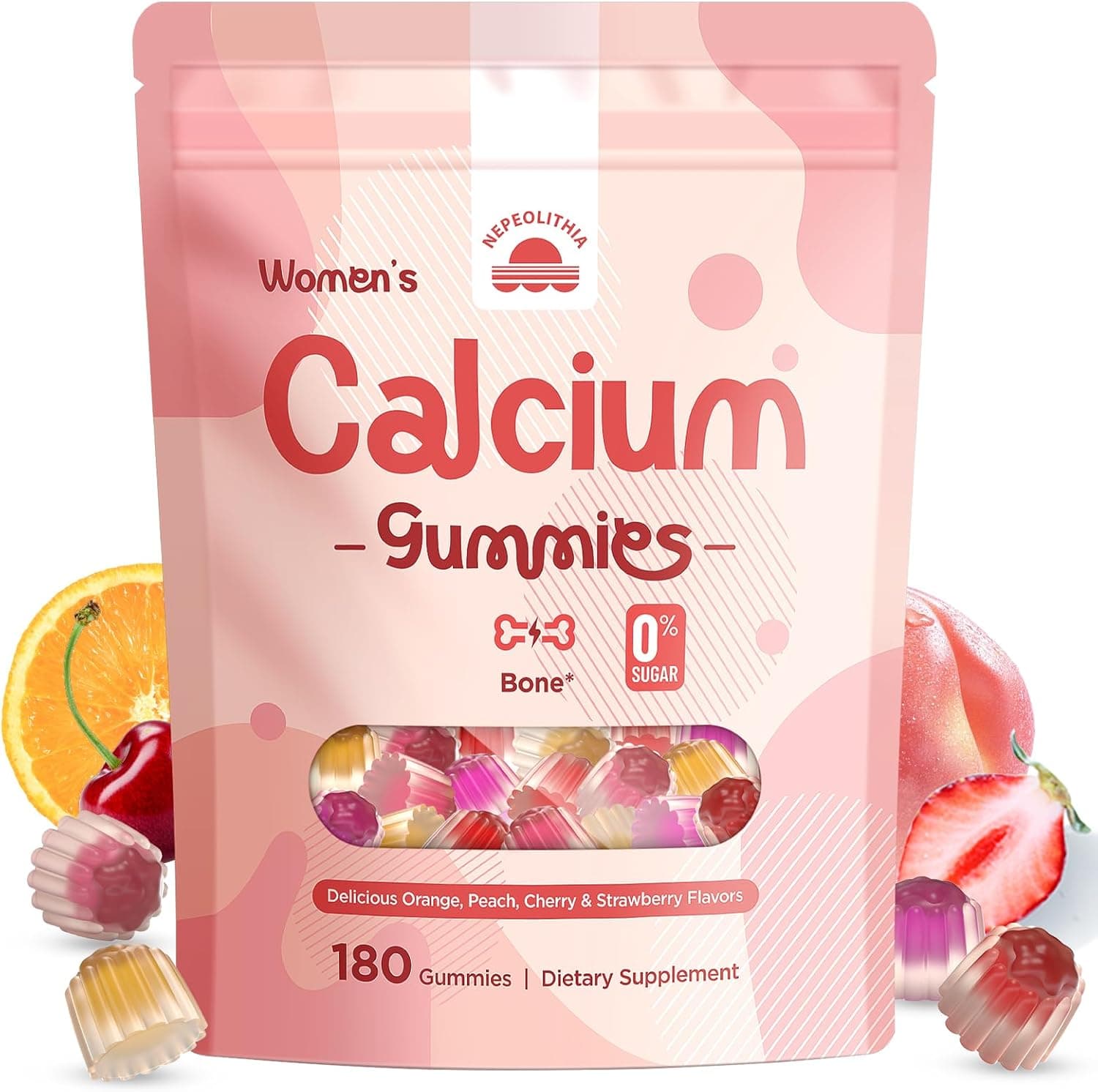 Calcium Gummies for Women with Vitamin D3