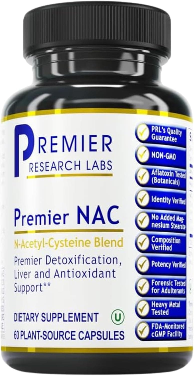 Premier Research Labs Premier NAC - NAC Supplement N-Acetyl…