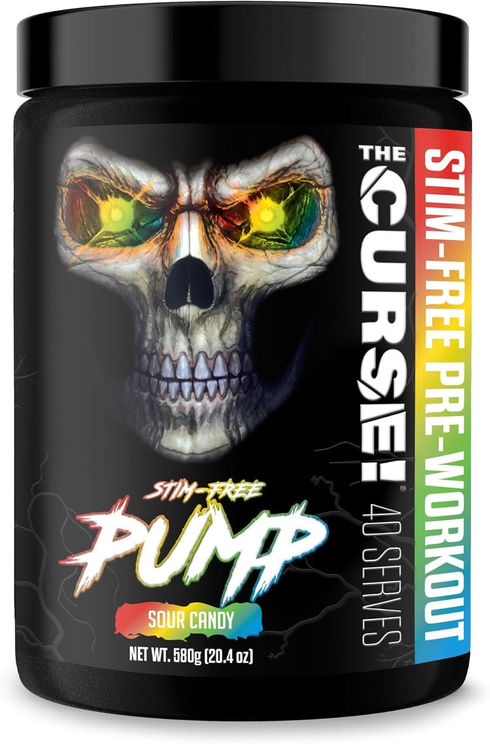 JNX SPORTS The Curse! Pump Pre Workout Powder - Stim-Free Pre…