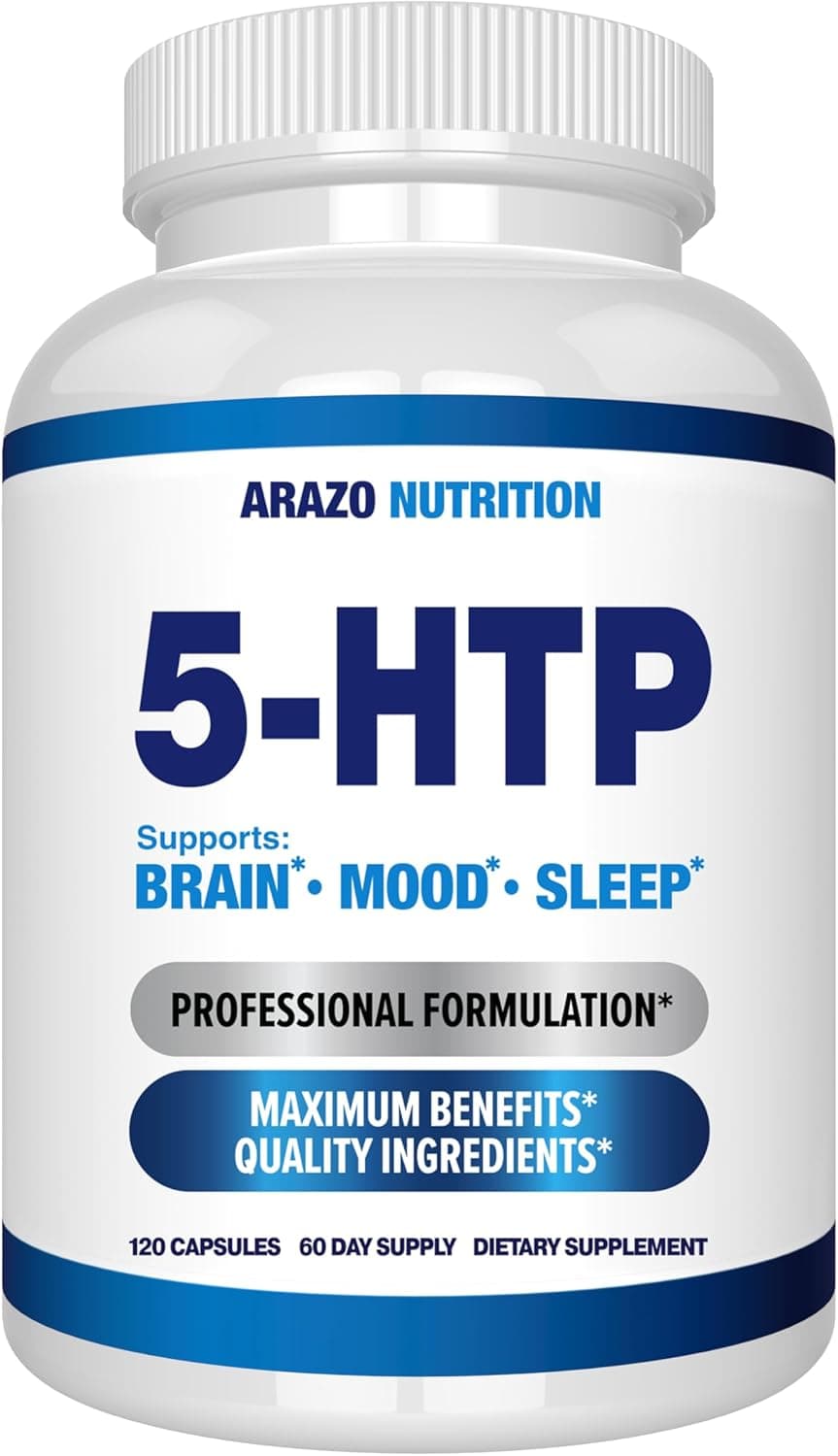 5-HTP 200 MG Per Serving Plus Calcium for Mood