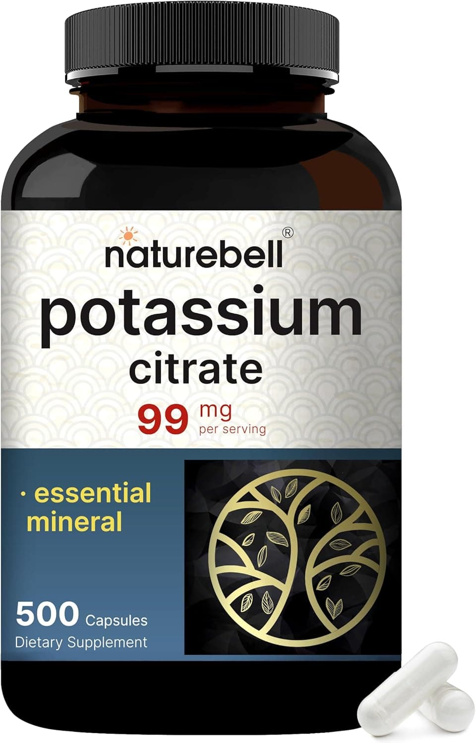 NatureBell Potassium Citrate 99mg
