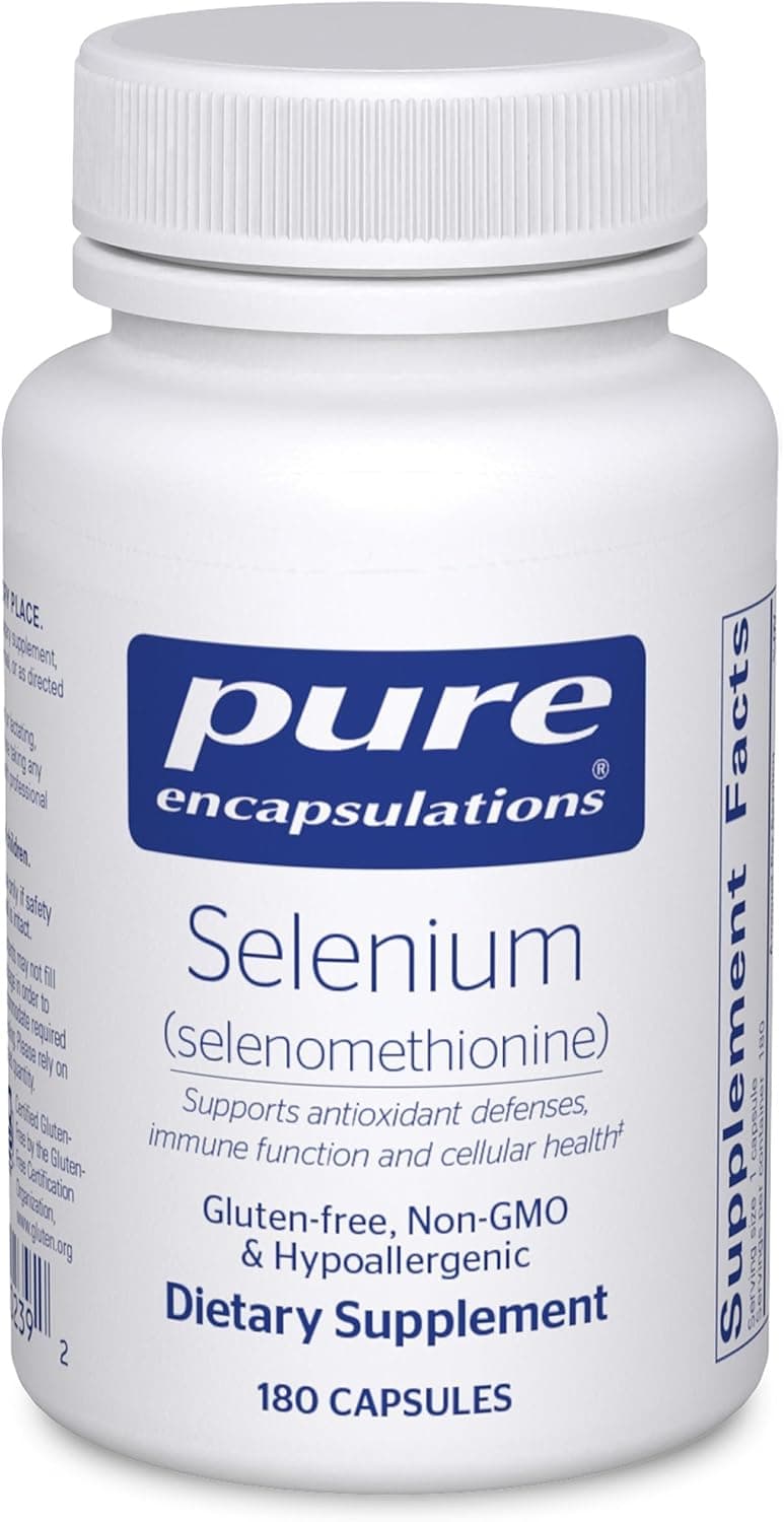 Pure Encapsulations Selenium - 200 mcg - for Healthy Cellular…