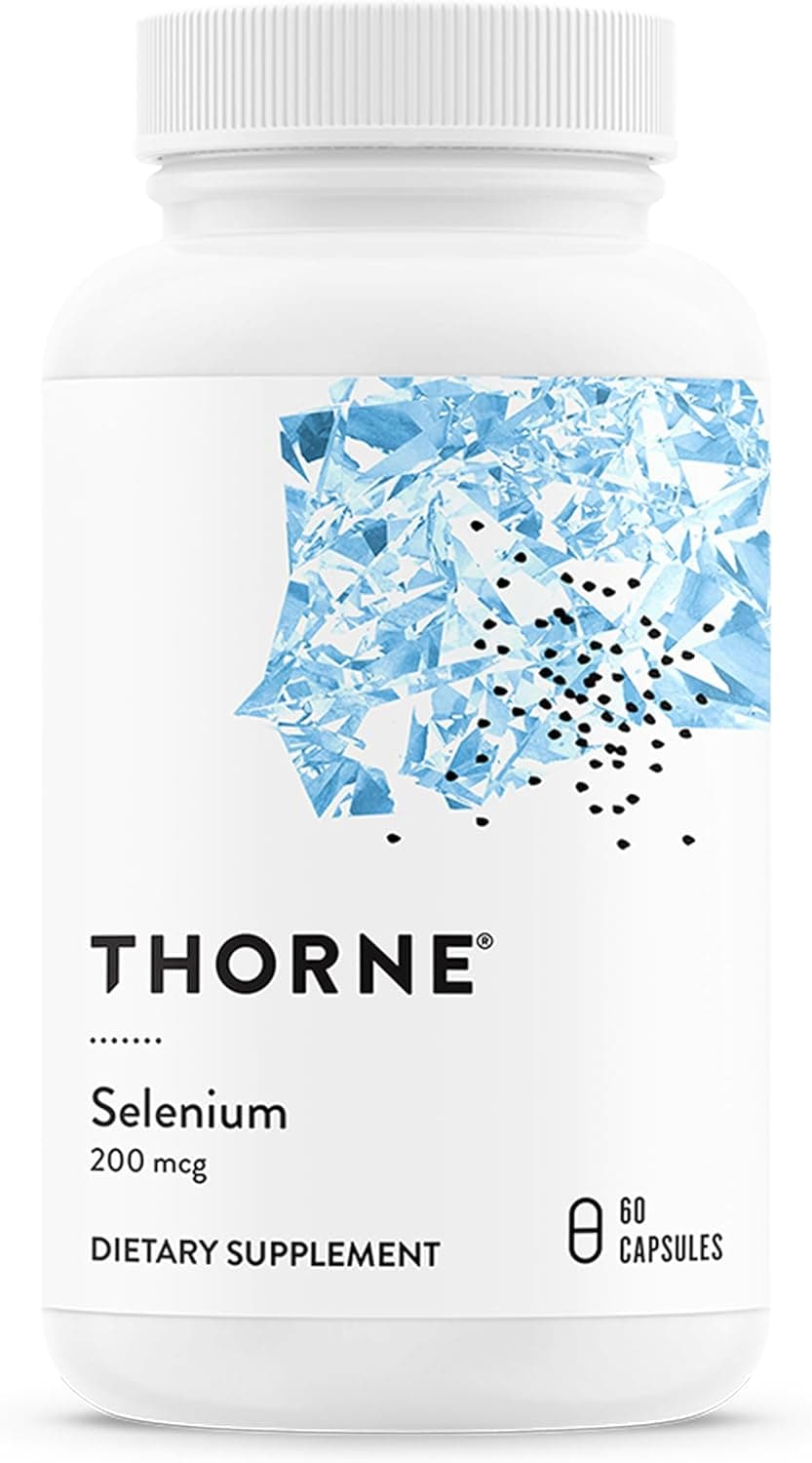 THORNE - Selenium - 200 mcg Selenium Supplement…