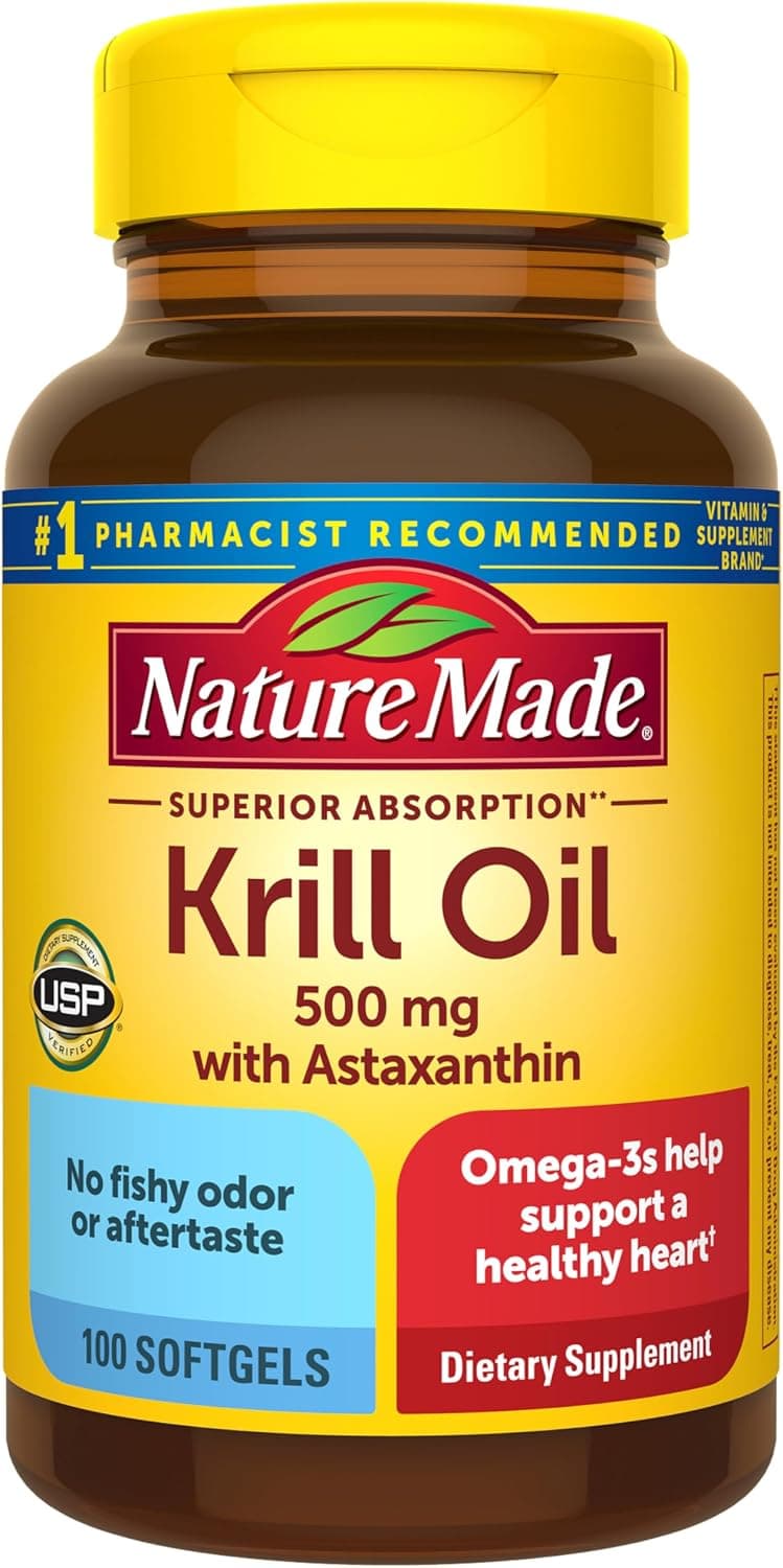 Nature Made Superior Absorption Krill Oil 500mg