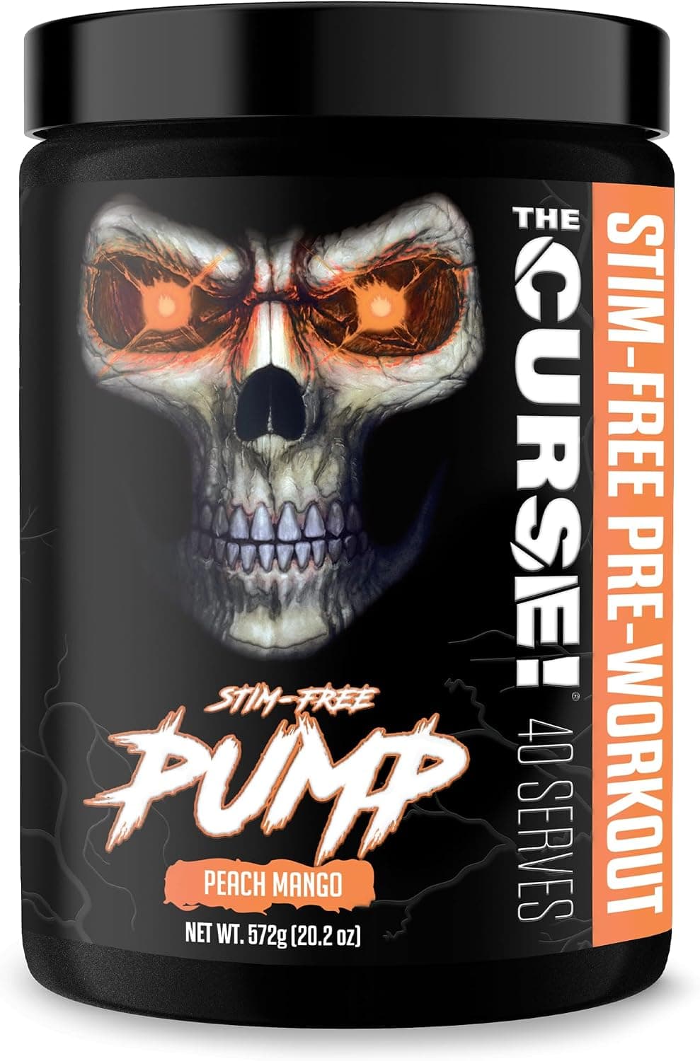 JNX SPORTS The Curse! Pump Pre Workout Powder - Stim-Free Pre…