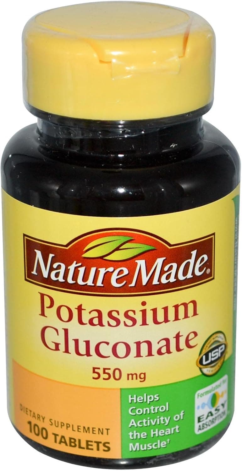 Nature Made Potassium Gluconate 550 mg