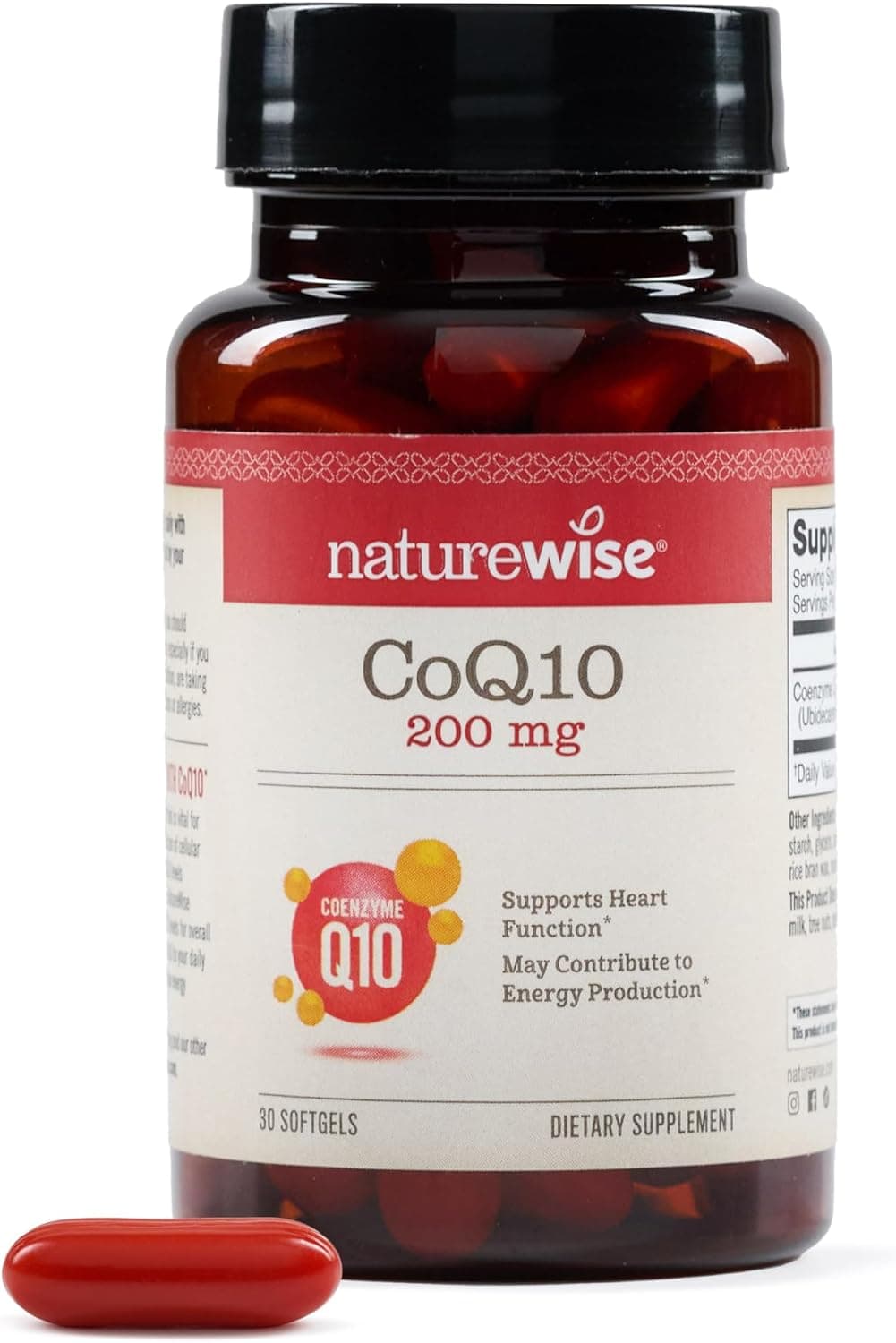 NatureWise CoQ10 200mg Softgels