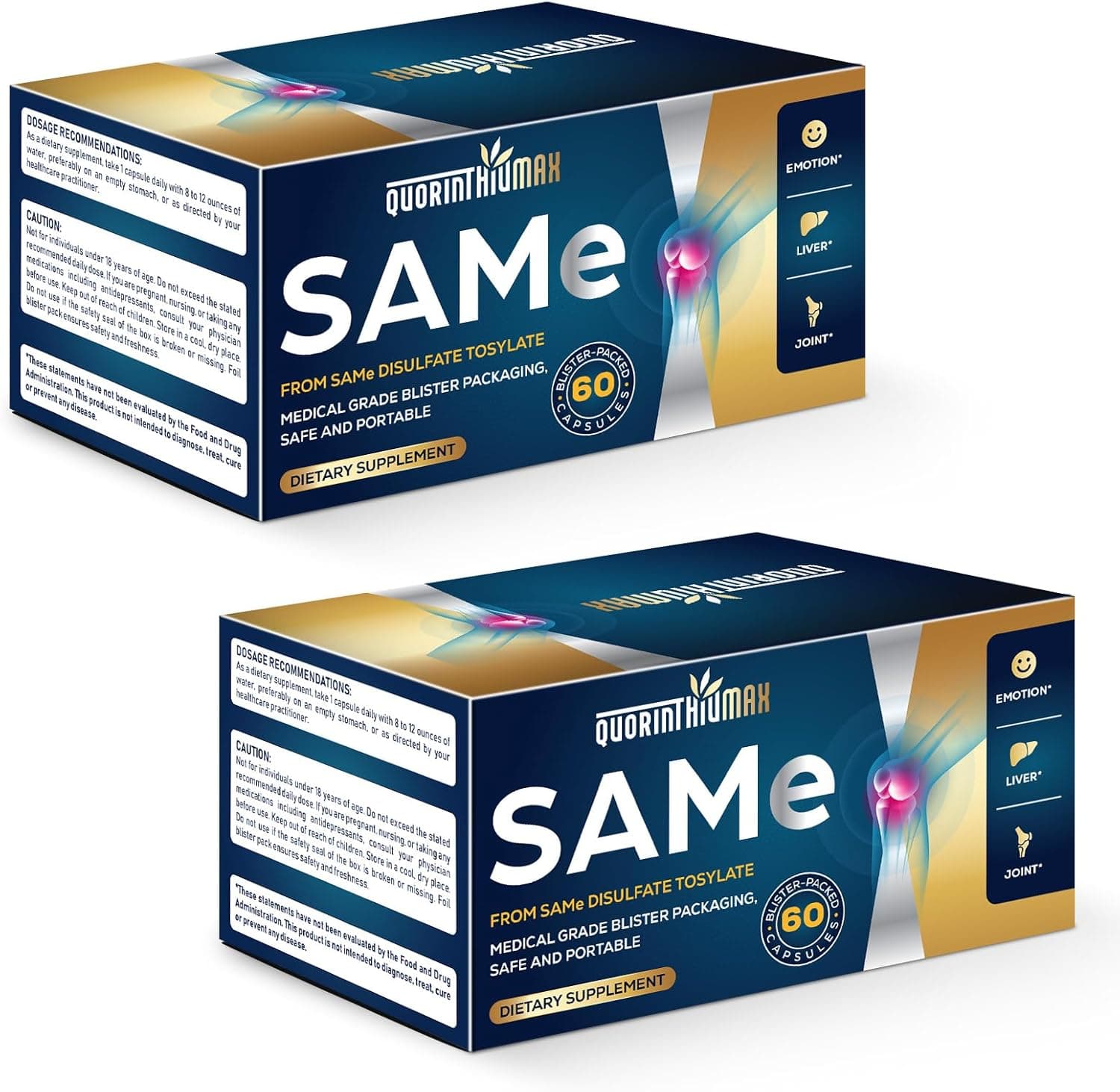 Quorinthiumax SAM e Supplement 500mg - Extra Strength…