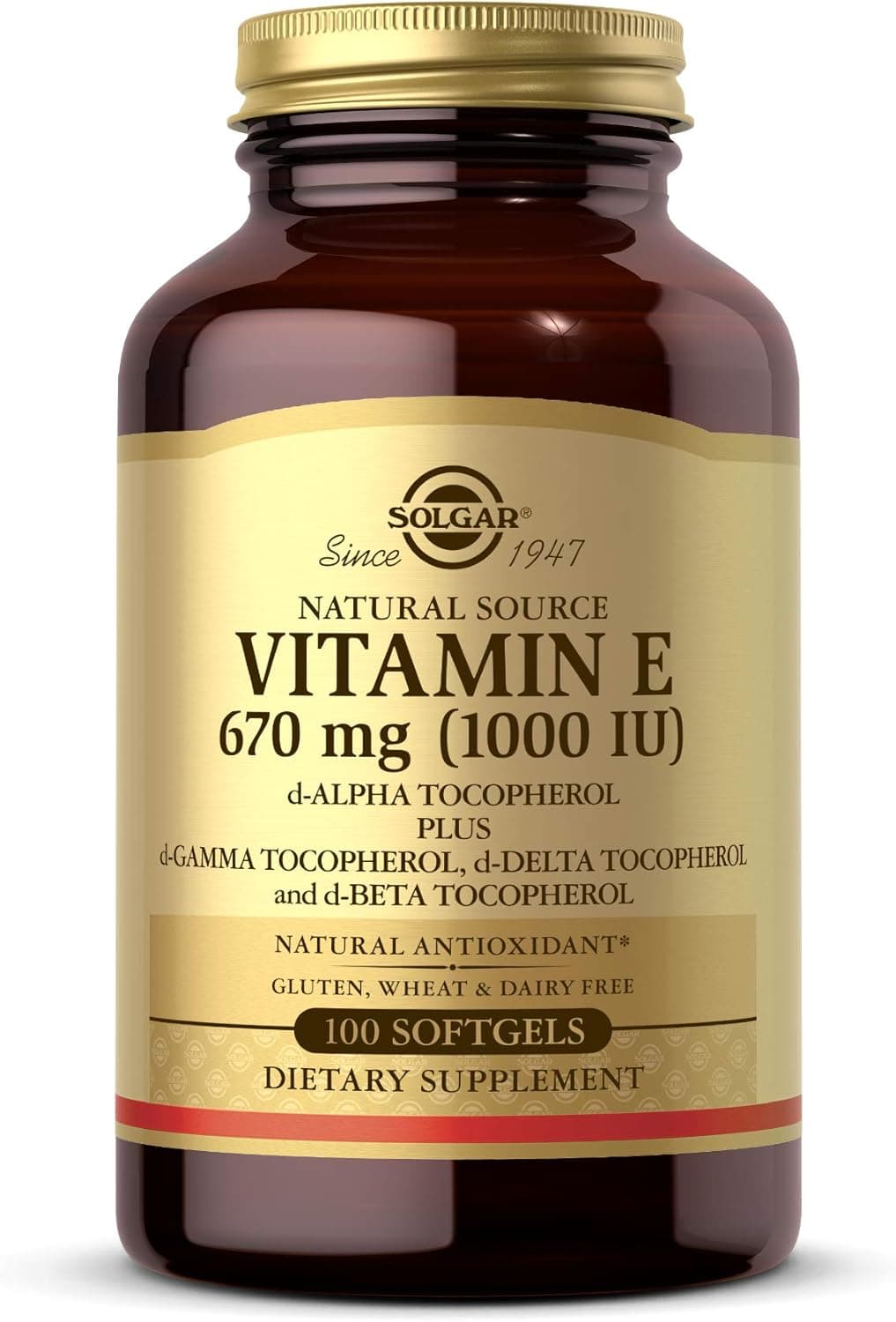 Solgar Vitamin E 670 mg (1000 IU)