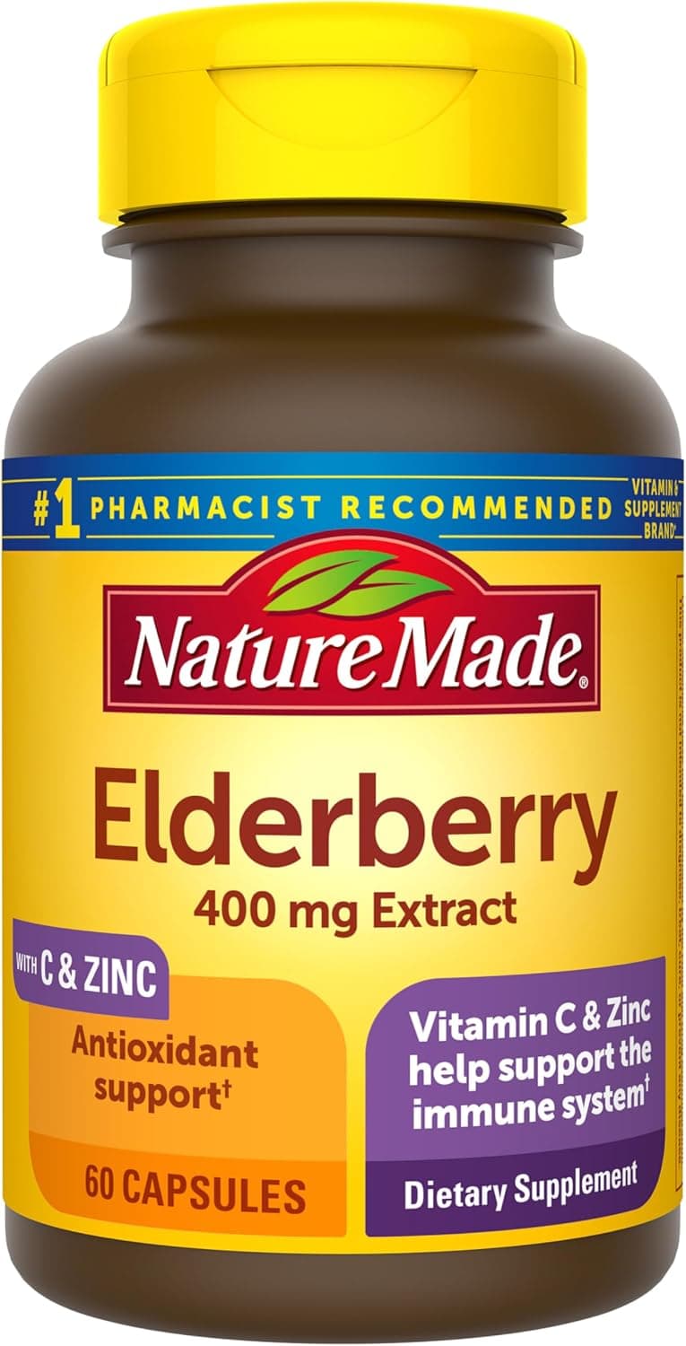 Nature Made Elderberry with Vitamin C and Zinc