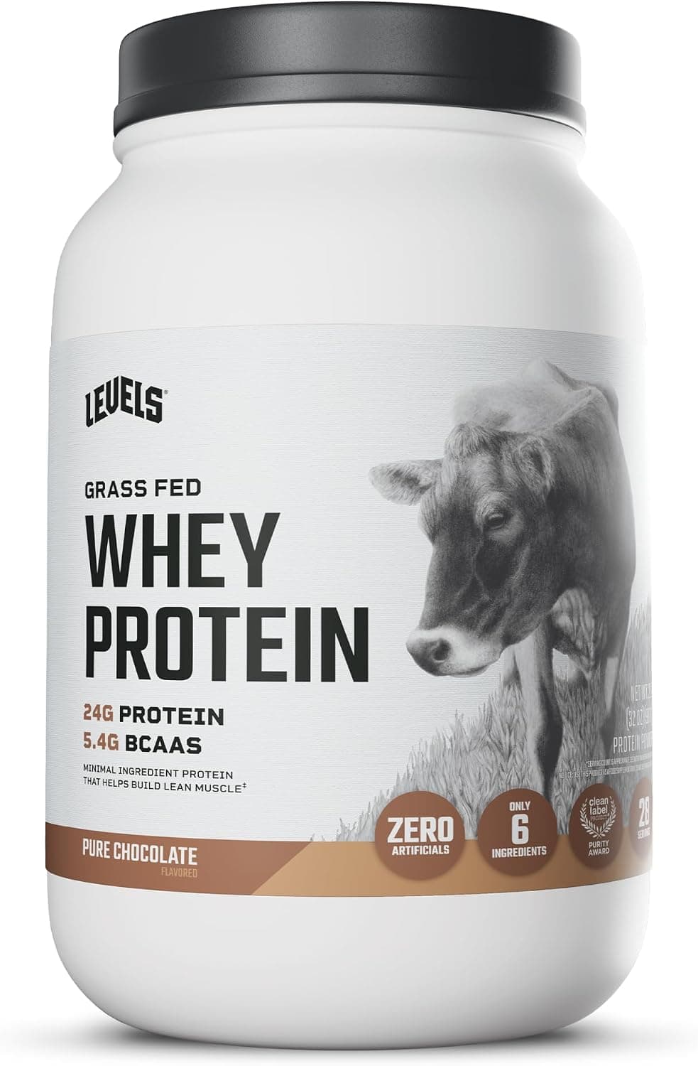 Levels Grass Fed Whey Protein Powder