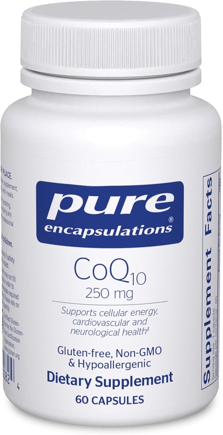 Pure Encapsulations CoQ10-250 mg CoQ10 - Brain Support…