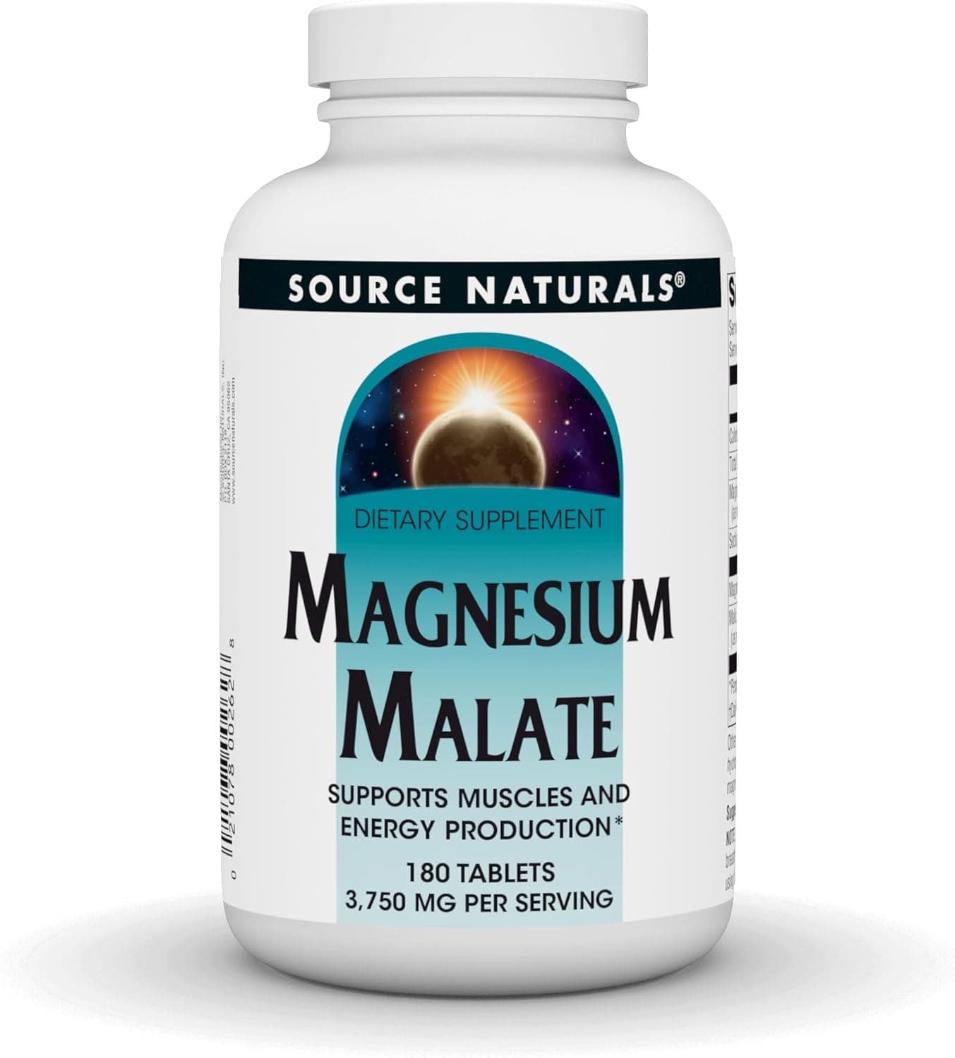 Source Naturals Magnesium Malate - 3750mg Per Serving…