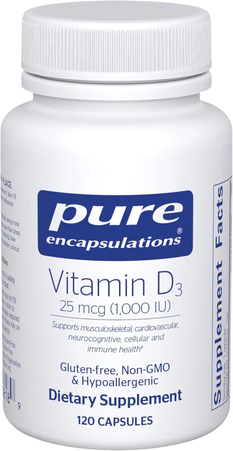 Pure Encapsulations Vitamin D3 25 mcg (1