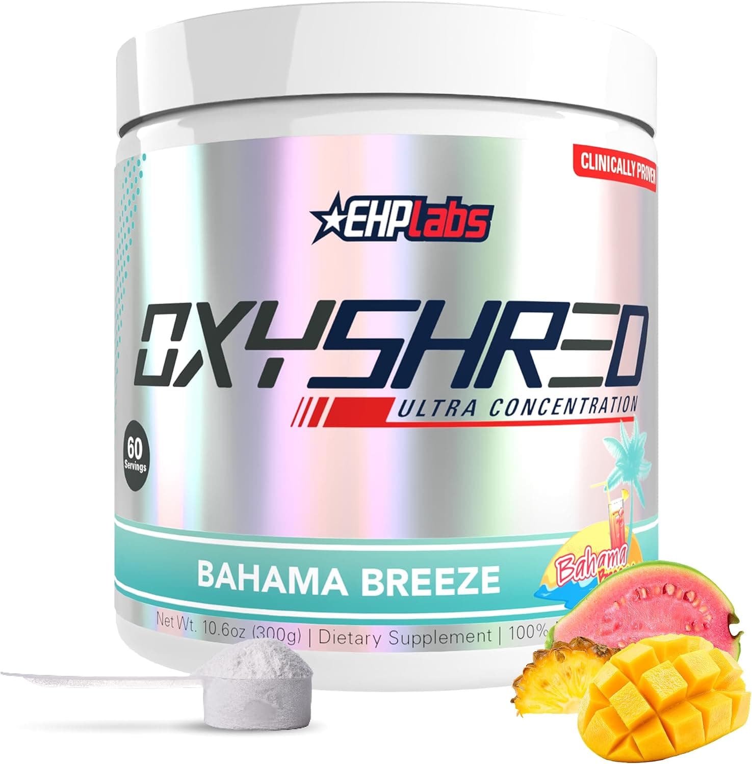 EHP Labs OxyShred Pre Workout Powder - Preworkout Powder…