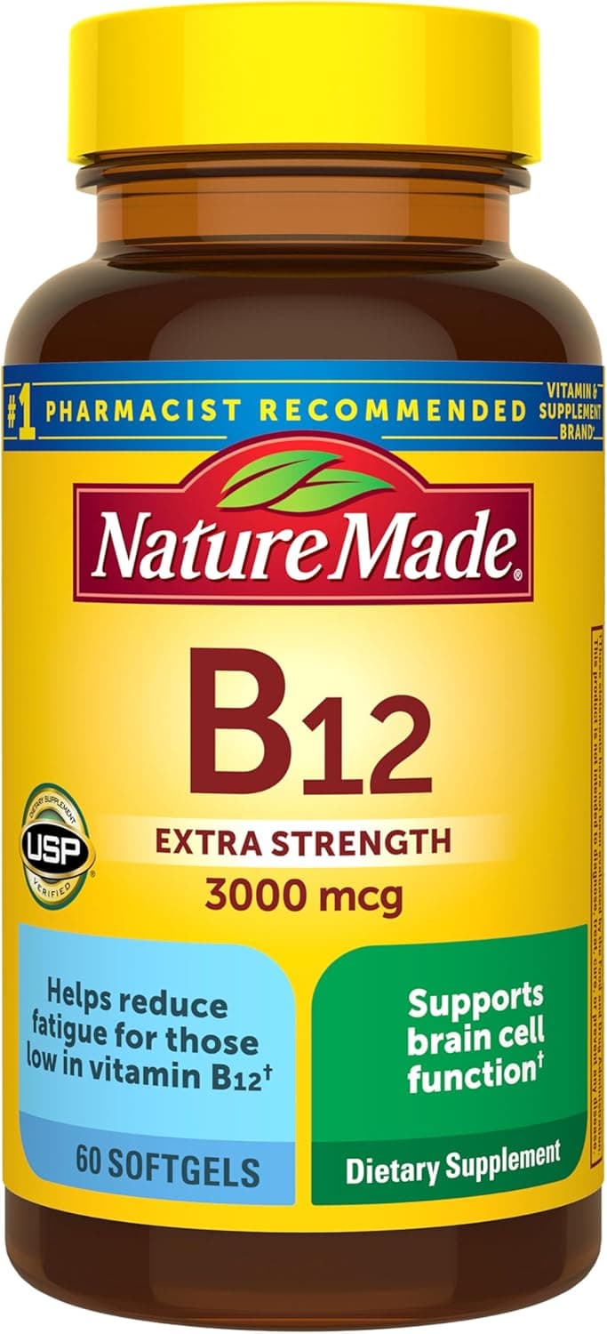 Nature Made Vitamin B12 Extra Strength 3000 mcg