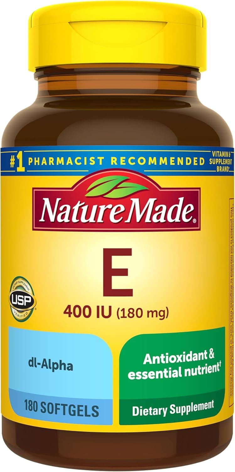 Nature Made Vitamin E 180 mg (400 IU) dl-Alpha