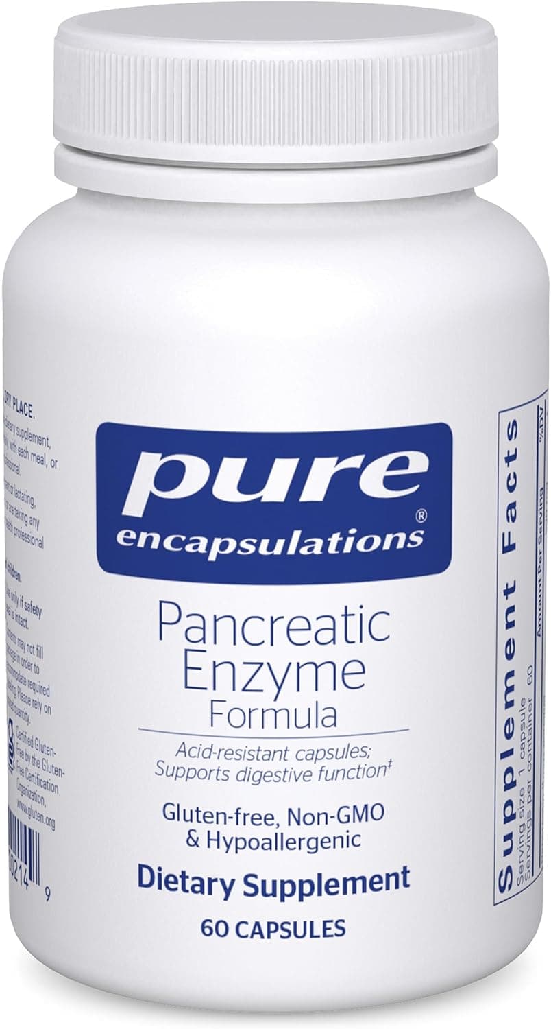 Pure Encapsulations Pancreatic Enzyme Formula - Digestive…