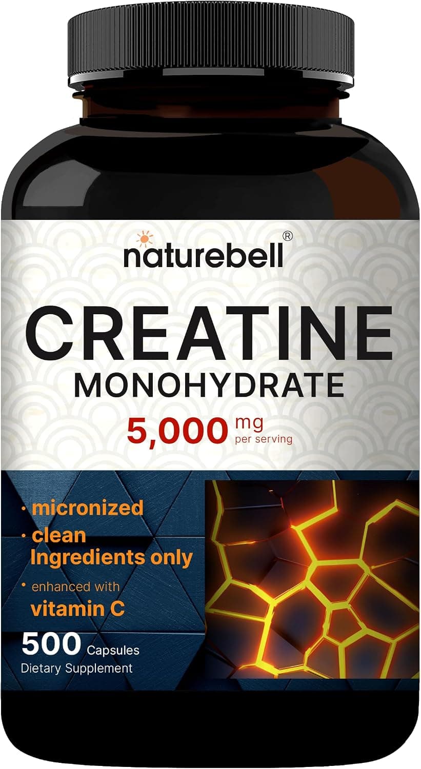 NatureBell Creatine Monohydrate Capsules 5