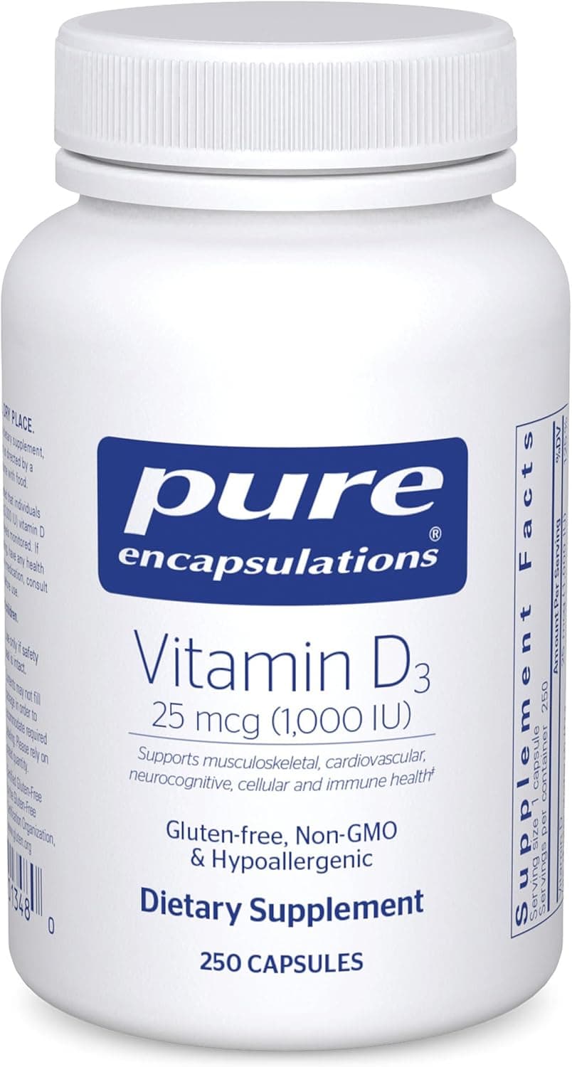 Pure Encapsulations Vitamin D3 25 mcg (1