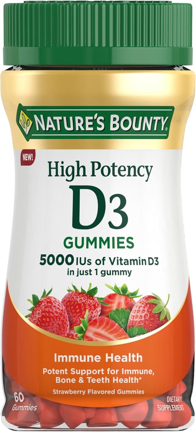 Nature’s Bounty Vitamin D 5000 IU Gummies