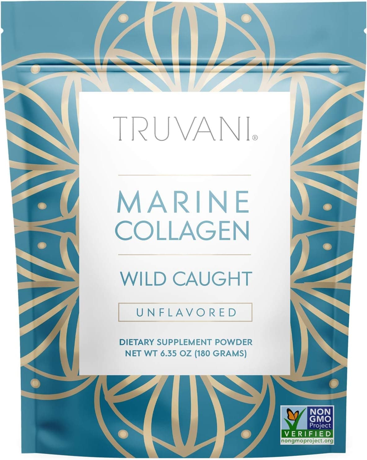 Truvani Wild Caught Hydrolyzed Marine Collagen Protein Powder…