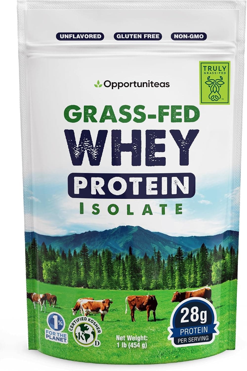 Opportuniteas Grass Fed Whey Isolate Protein Powder…