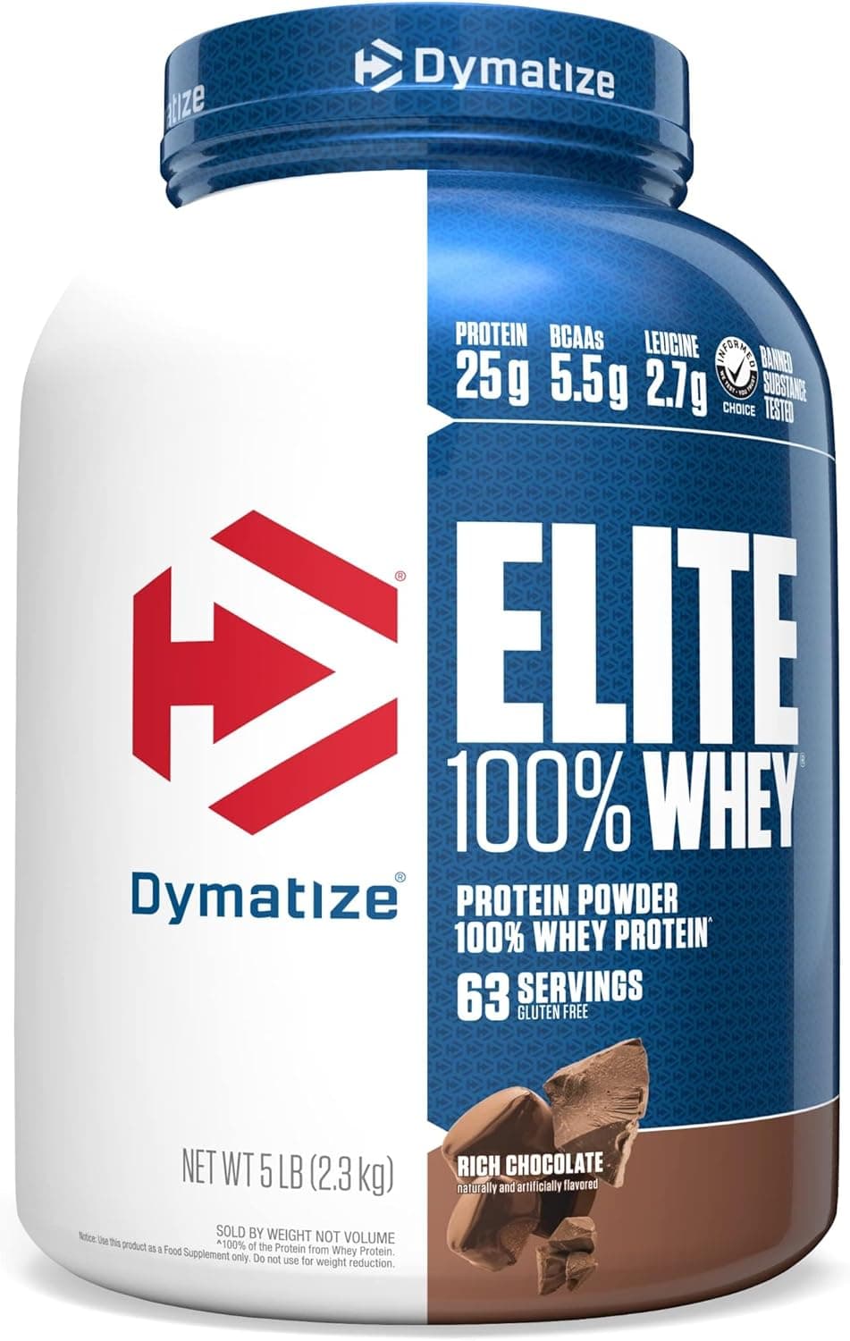 Dymatize Elite 100% Whey Protein Powder