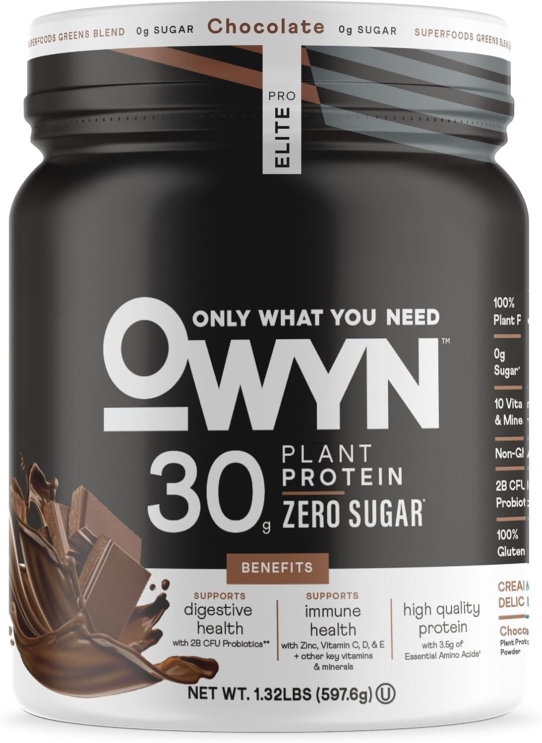 Owyn Only What You Need Pro Elite High Protein Powder