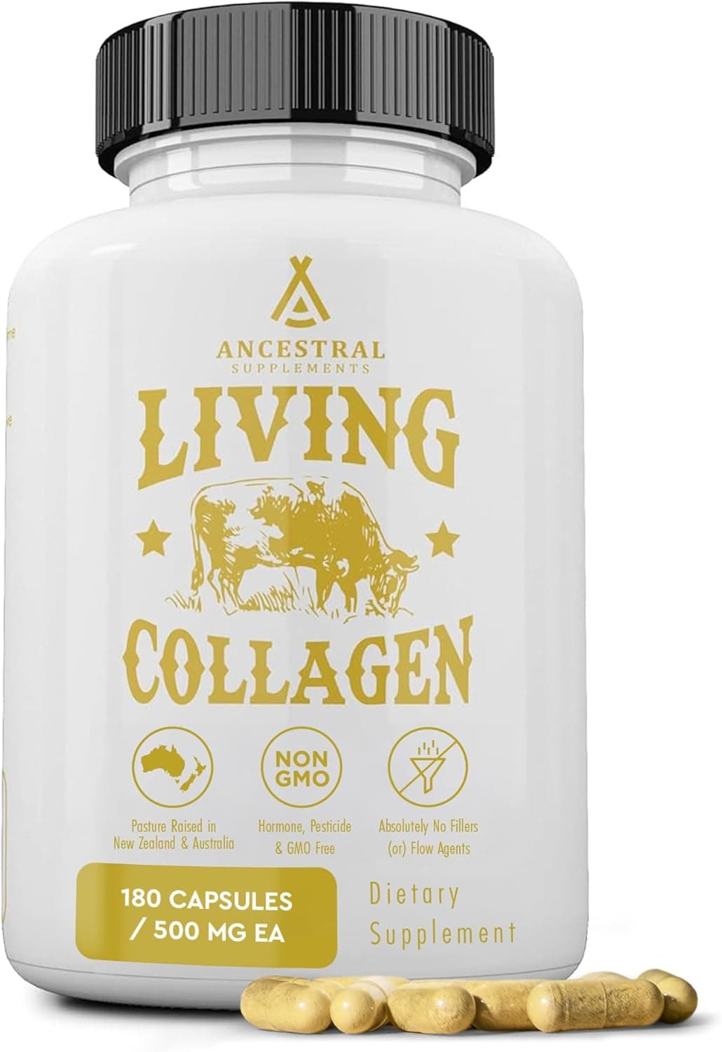 Ancestral Supplements Grass Fed Beef Living Collagen…