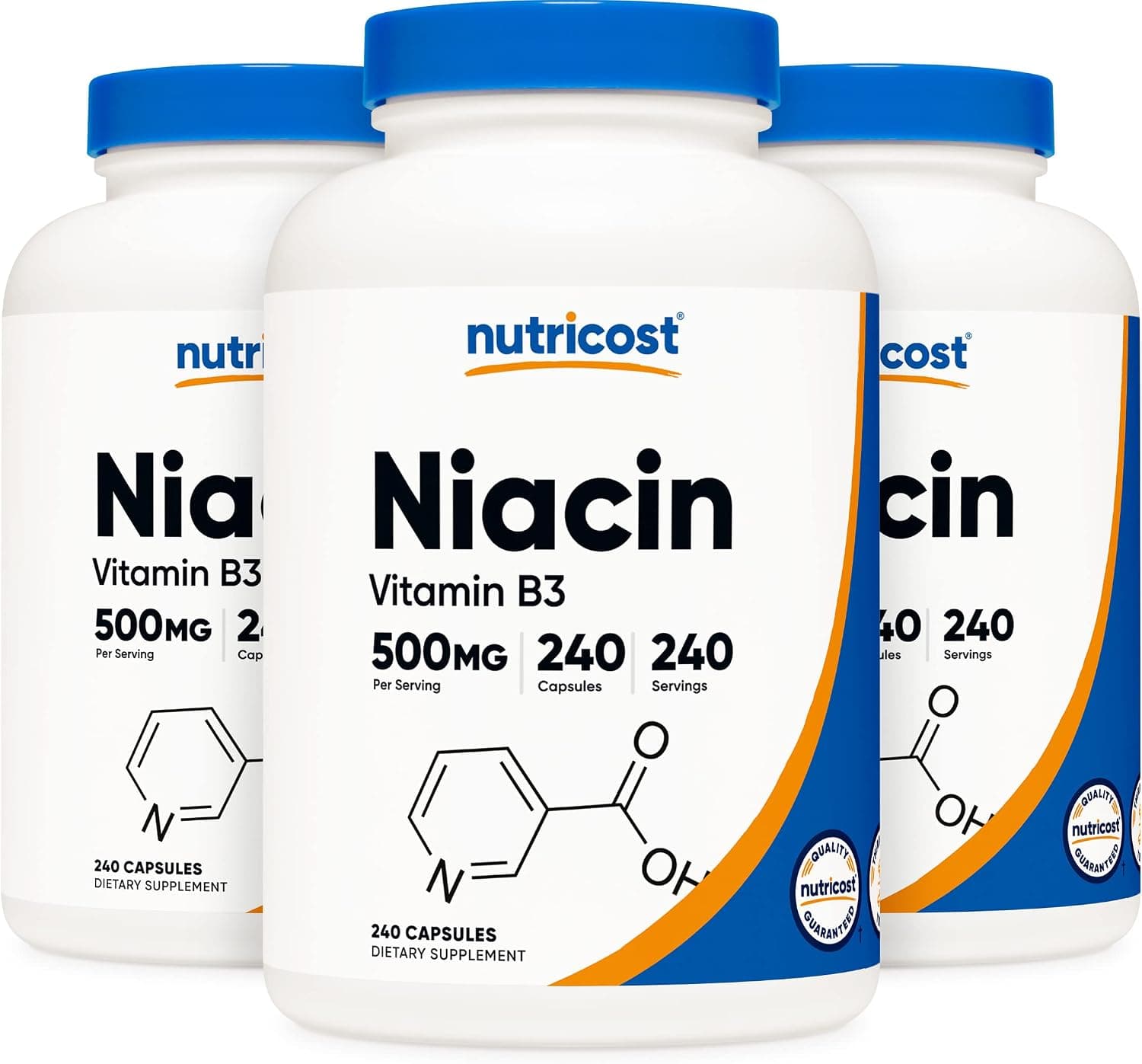 Nutricost Niacin (Vitamin B3) 500mg