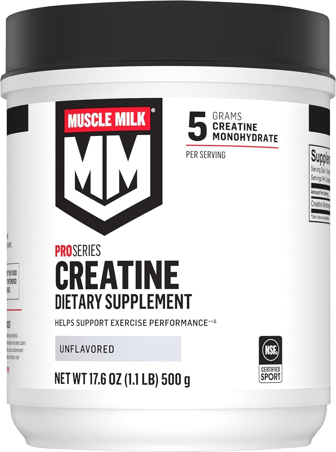 Muscle Milk Pro Series Creatine Powder Supplement