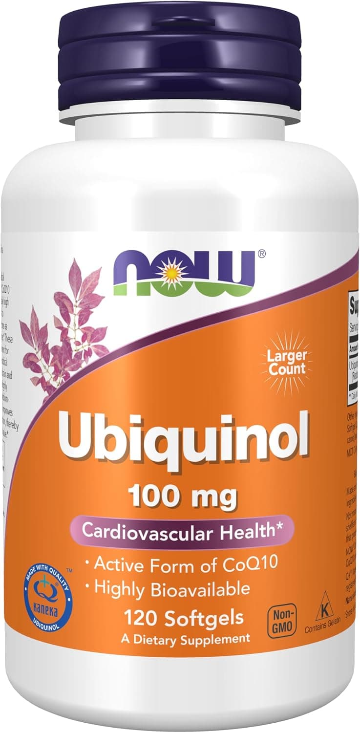 NOW Supplements, Ubiquinol 100 mg, High Bioavailability (the…