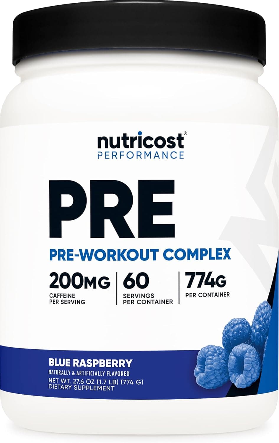 Nutricost Pre-Workout Complex Powder (60 Servings)…