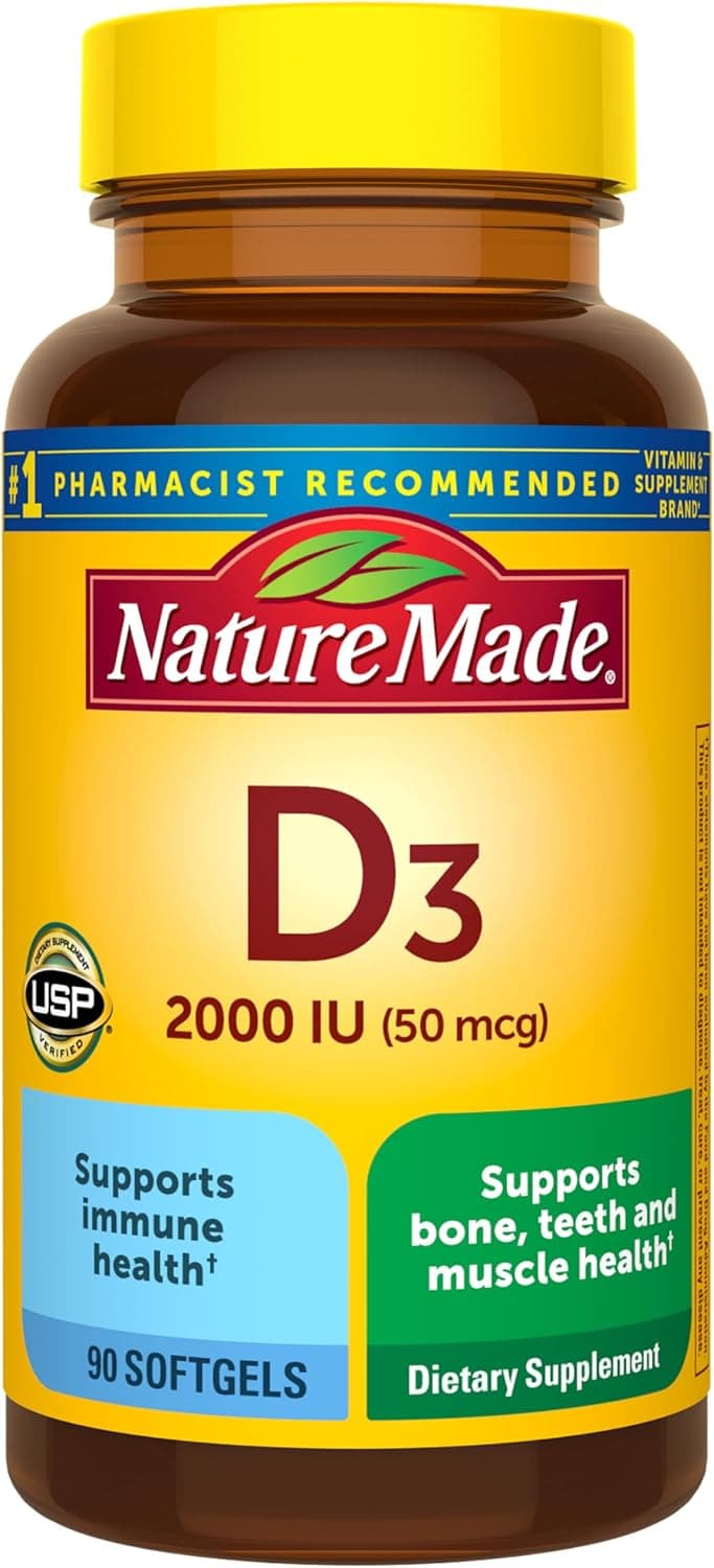Vitamin D3 2000 IU (50 mcg)