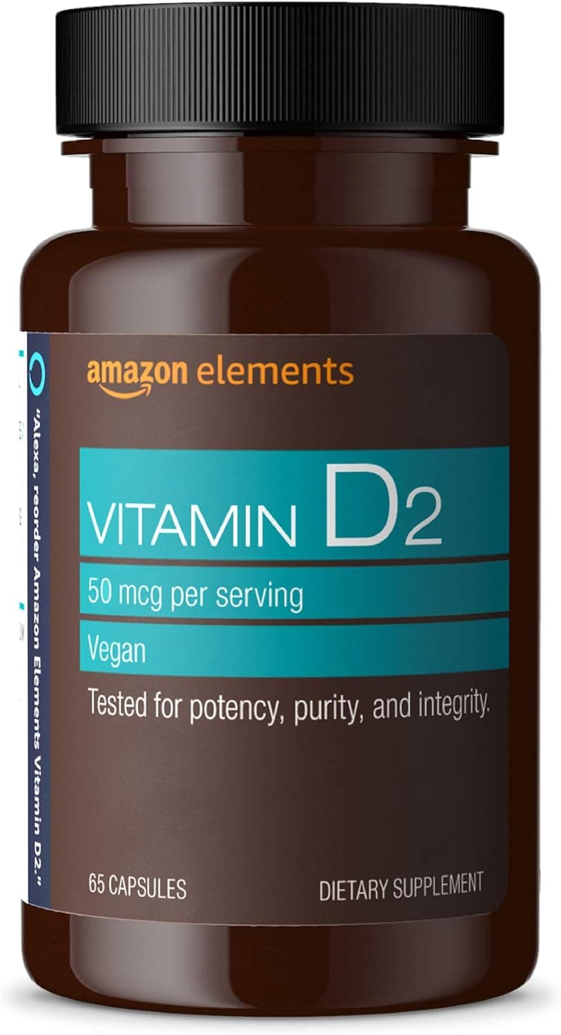 Amazon Elements Vitamin D2 2000 IU