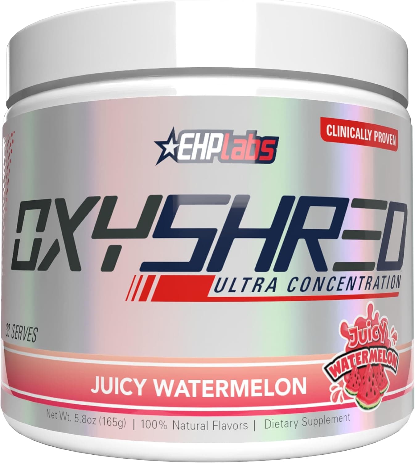 EHP Labs OxyShred Pre Workout Powder - Juicy Watermelon