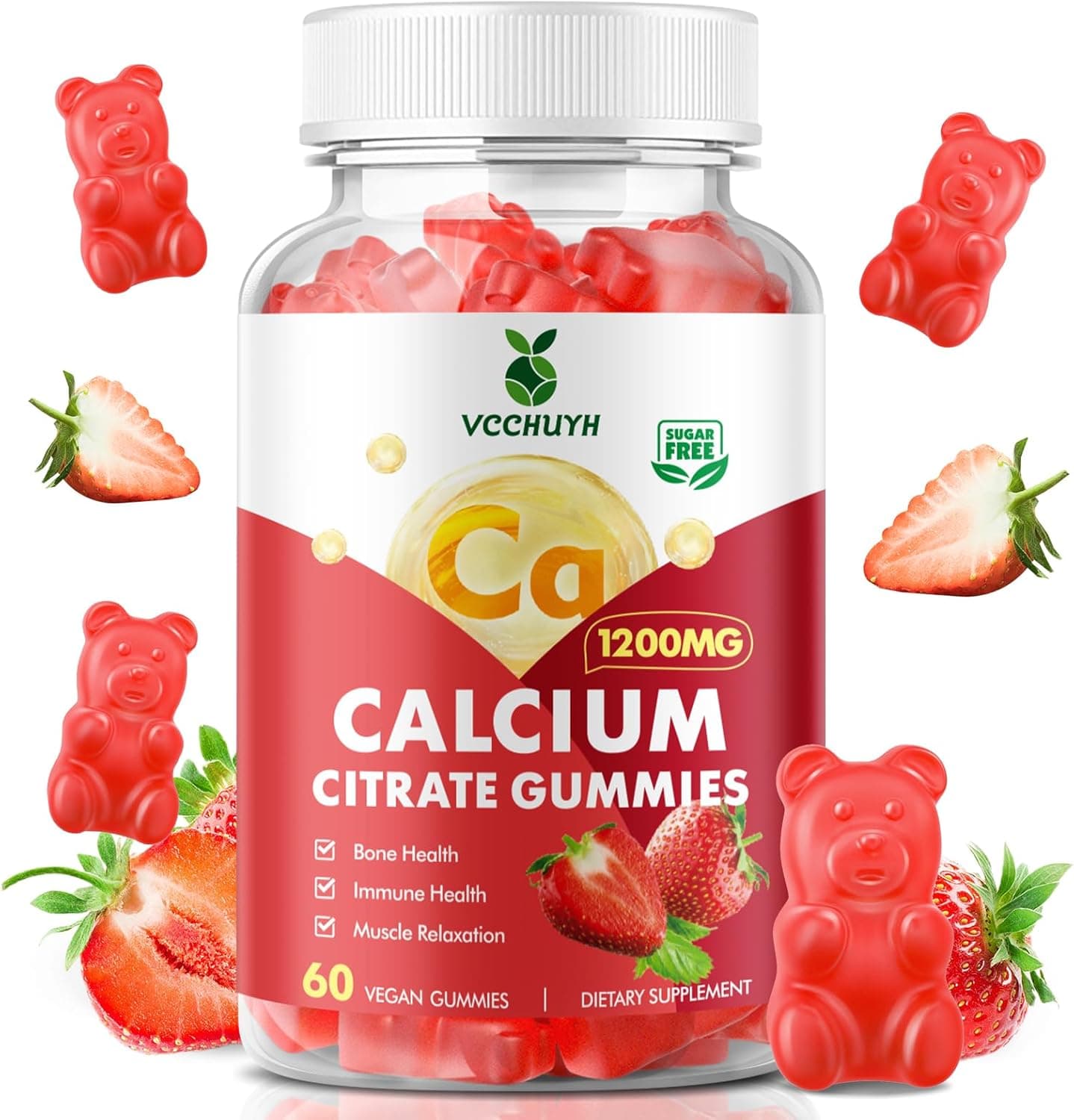 Calcium Citrate Gummies 1200mg