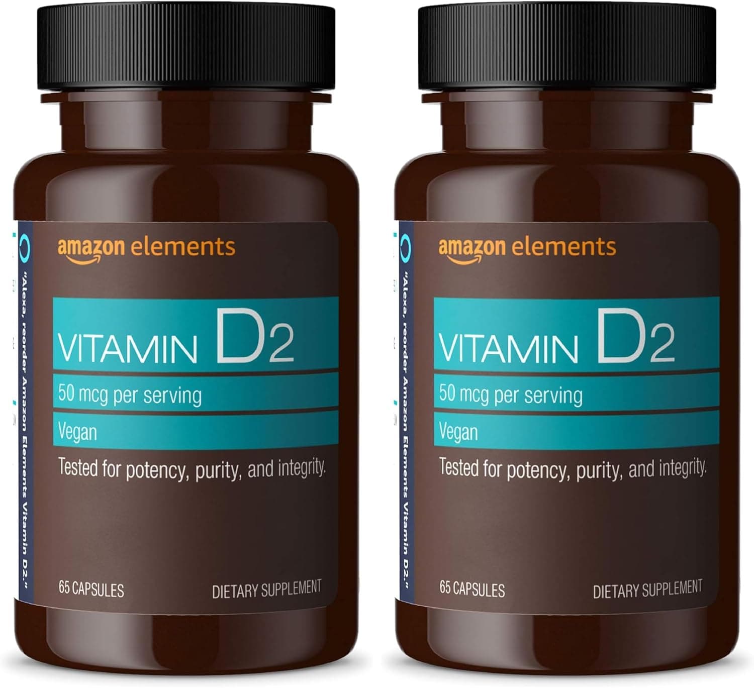 Amazon Elements Vitamin D2 2000 IU