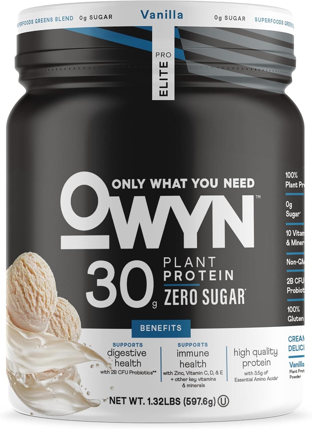 Owyn Only What You Need Pro Elite High Protein Powder