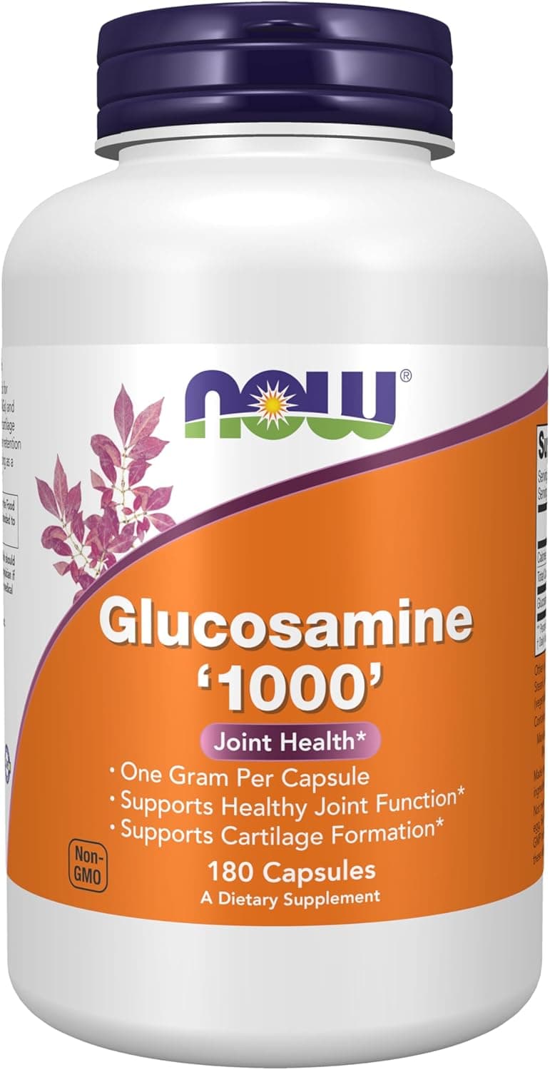 NOW Foods Supplements, Glucosamine 1000, 1 g Per Capsule, 180…