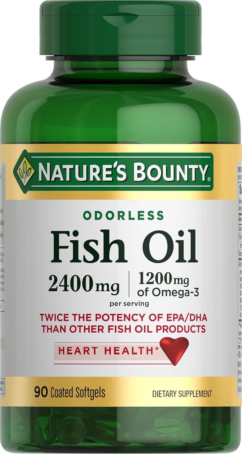 Nature's Bounty Odorless Fish Oil