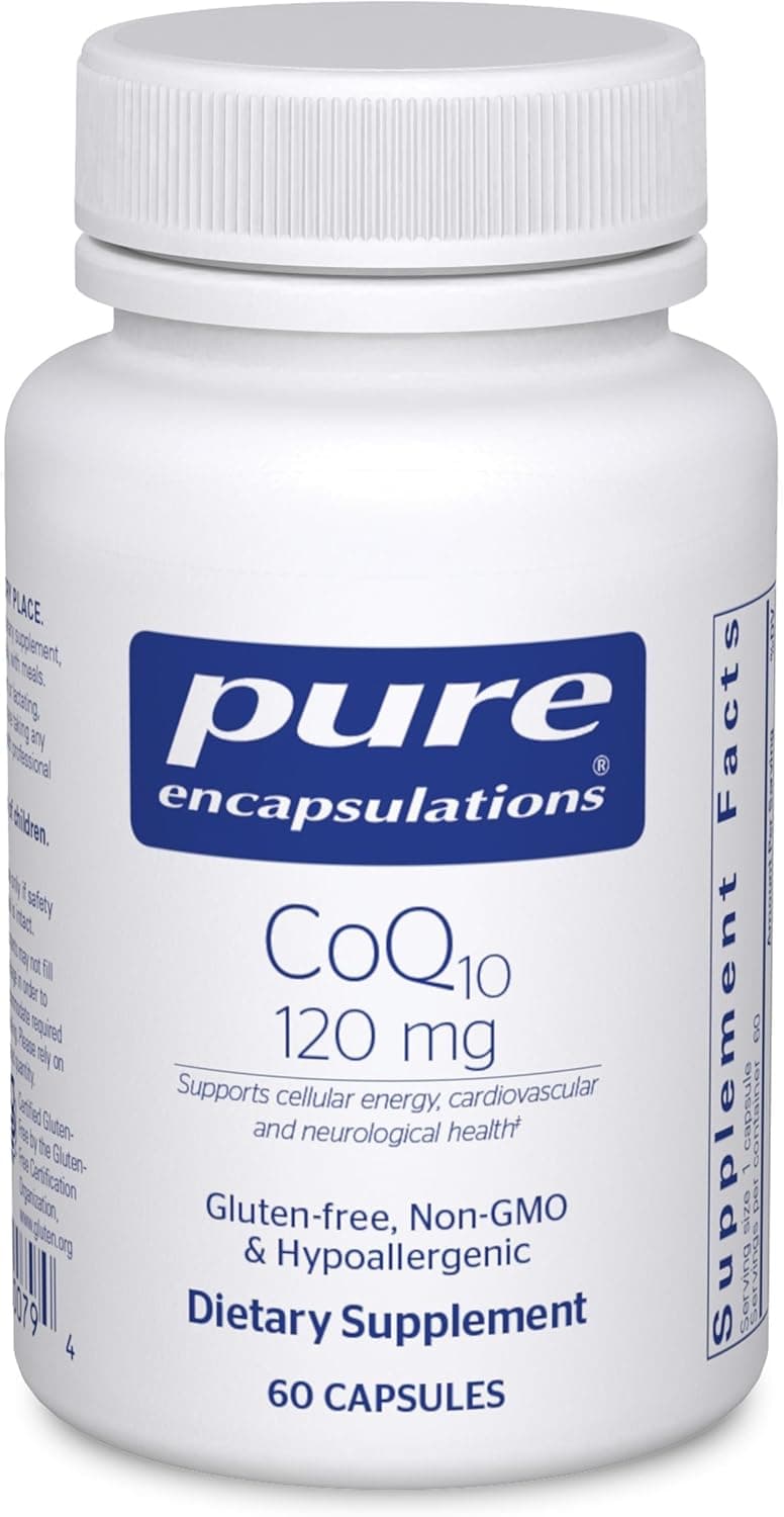 Pure Encapsulations CoQ10 120 mg - Coenzyme Q10 Supplement…