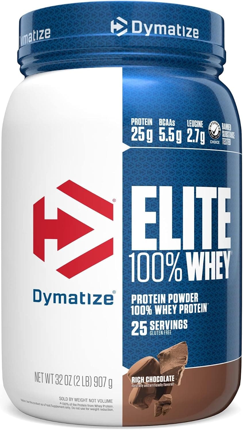 Dymatize Elite 100% Whey Protein Powder