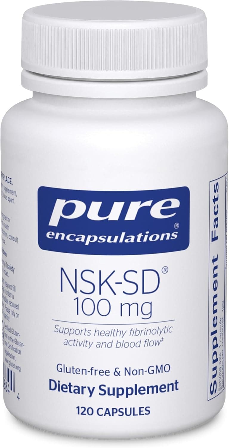Pure Encapsulations NSK-SD - 100 mg Nattokinase - for Normal…