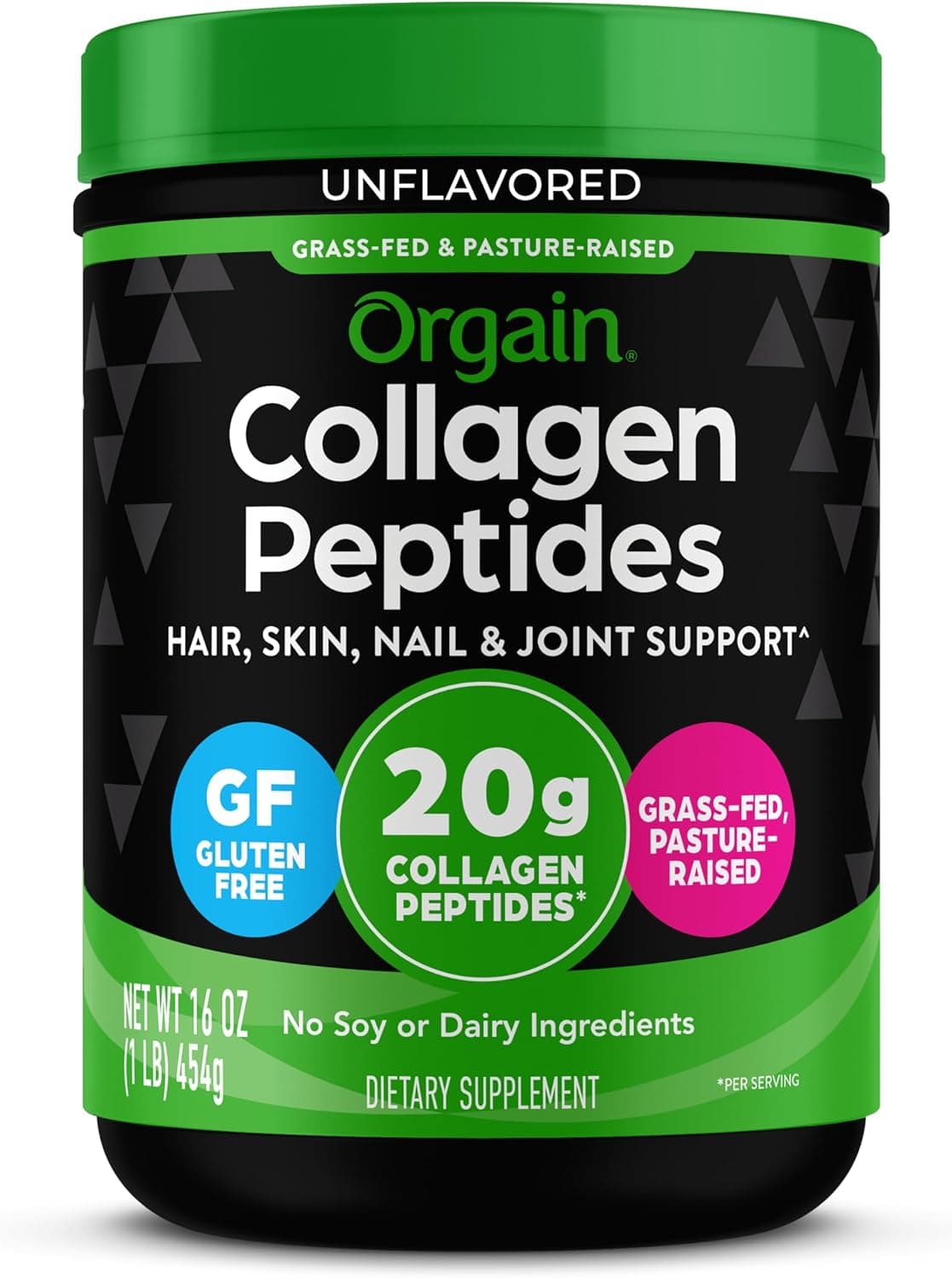 Orgain Hydrolyzed Collagen Peptides Powder For Women & Men